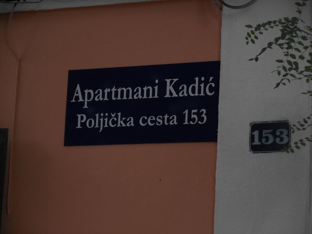 Apartment Kadic Dugi Rat Kültér fotó